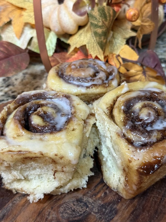 Sourdough Cinnamon Rolls