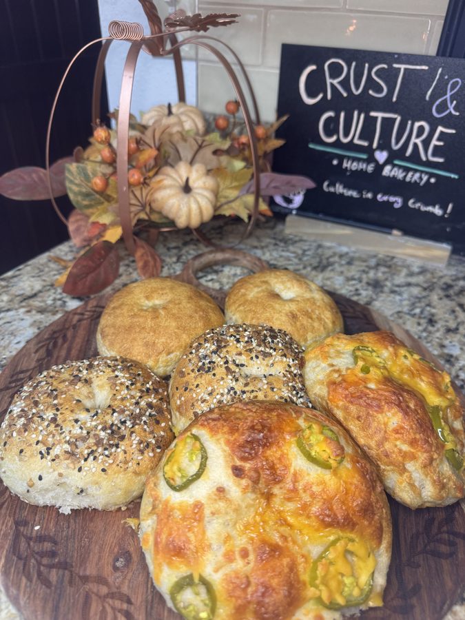 Sourdough Bagels