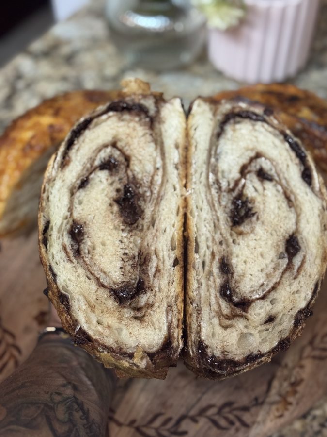 Cinnamon Choc Chip Swirl — The Crumb